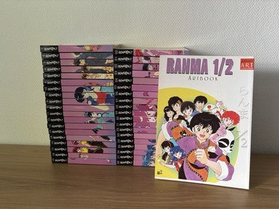 Ranma 1/2 Manga Band 1 - 38 Komplett Deutsch Alte Edition + Artbook