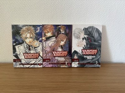 Vampire Knight Manga Light Novel Band 1 - 3 (Nippon Novel)