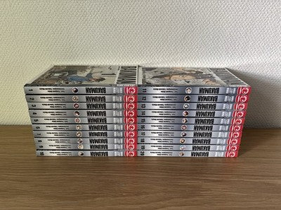 Bakuman Manga Band 1 - 20 Komplett Deutsch Silberrücken