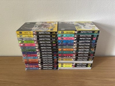 Infection Manga Band 1 - 30 Komplett Deutsch Neuwertig Und Originalverpackt