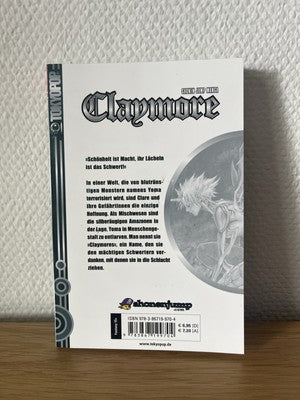 Claymore Manga Band 26 Deutsch - Mängelexemplar Stempel