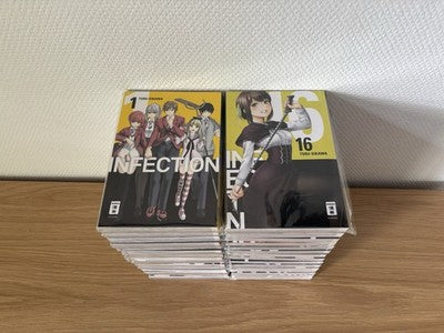 Infection Manga Band 1 - 30 Komplett Deutsch Neuwertig Und Originalverpackt