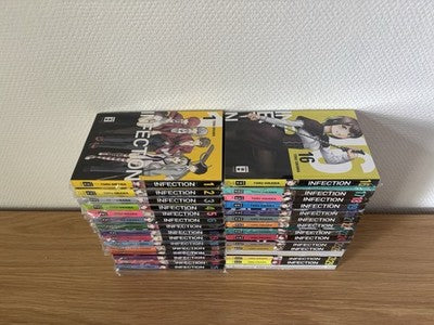 Infection Manga Band 1 - 30 Komplett Deutsch Neuwertig Und Originalverpackt