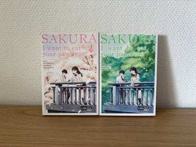 I Want To Eat Your Pancreas Manga Band 1 - 2 Komplett Deutsch