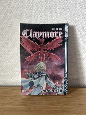 Claymore Manga Band 26 Deutsch - Mängelexemplar Stempel